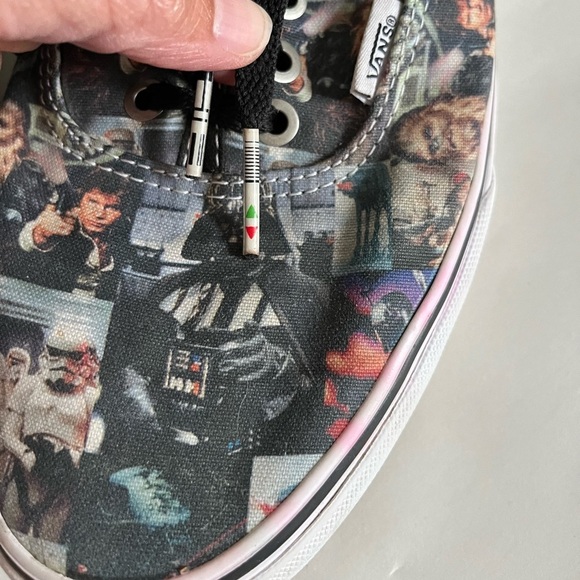 Vans Men’s May The Force Be With You Low Top Lace Up Sneakers Sz US 10 - Picture 14 of 15